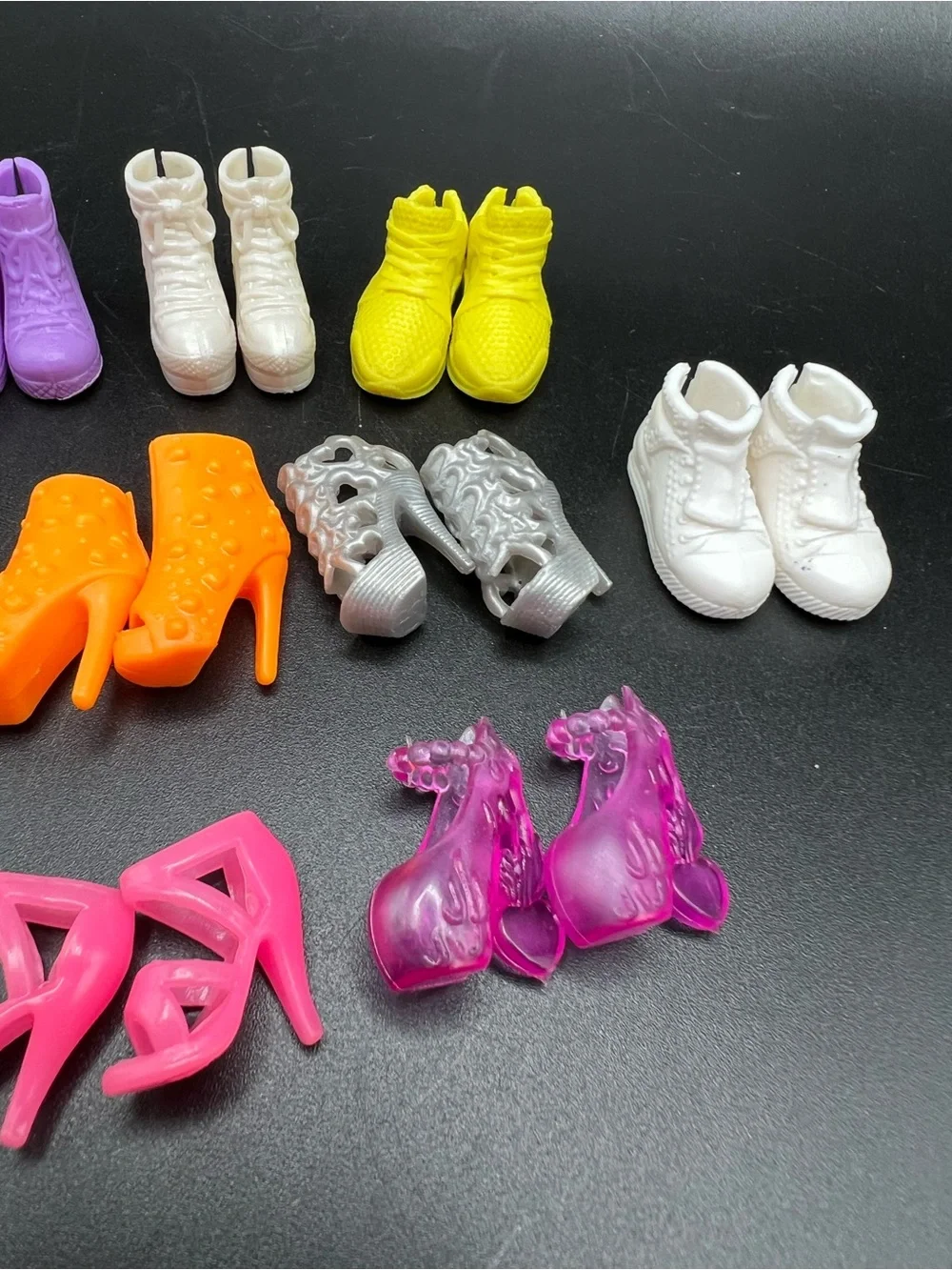Barbie Skipper Chelsea Doll Shoes Lot Of 13 Pairs Heels Boots Sandals Modern